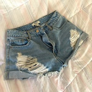 Forever 21 denim shorts